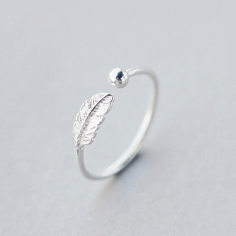 Trendy Feather Ring