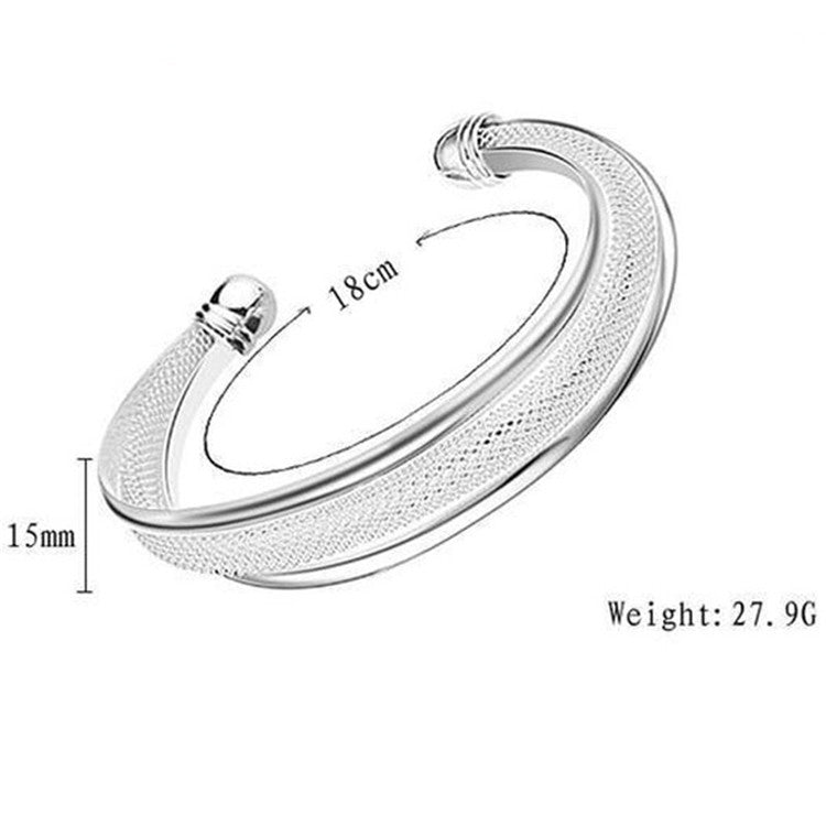 Twisted Mesh Bangle