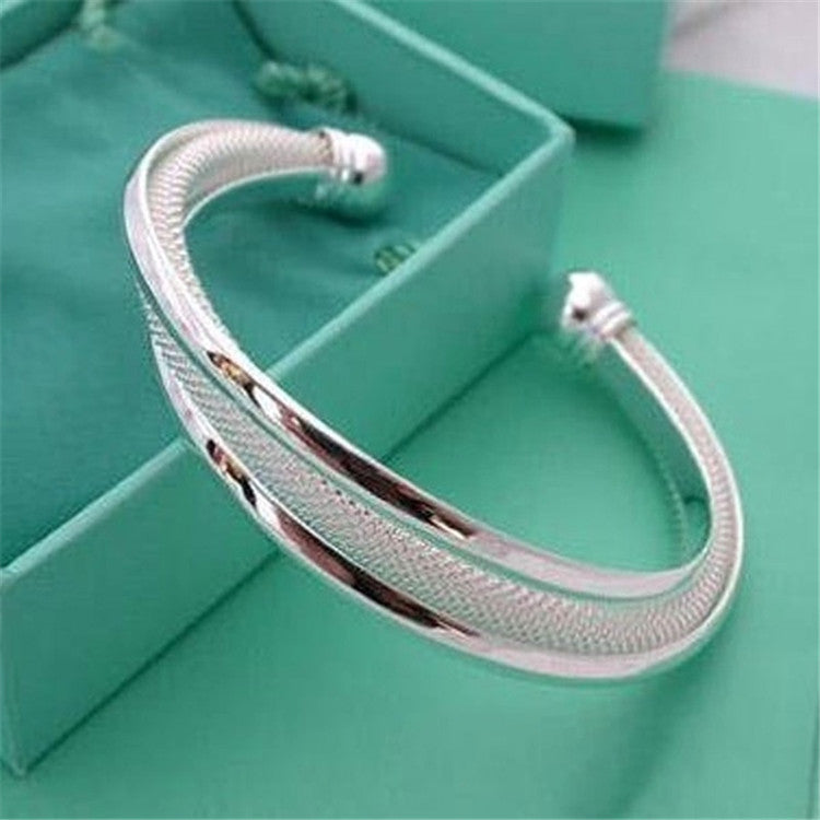 Twisted Mesh Bangle