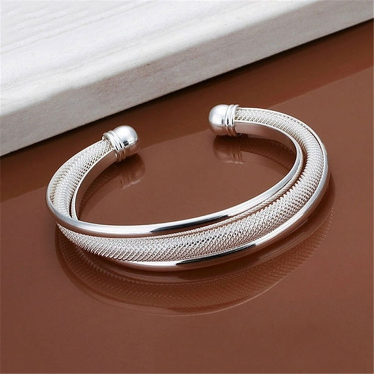 Twisted Mesh Bangle