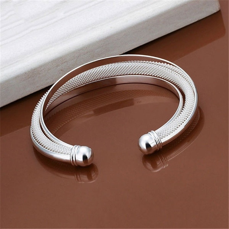 Twisted Mesh Bangle