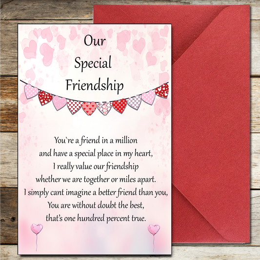 Our Special Friendship Card