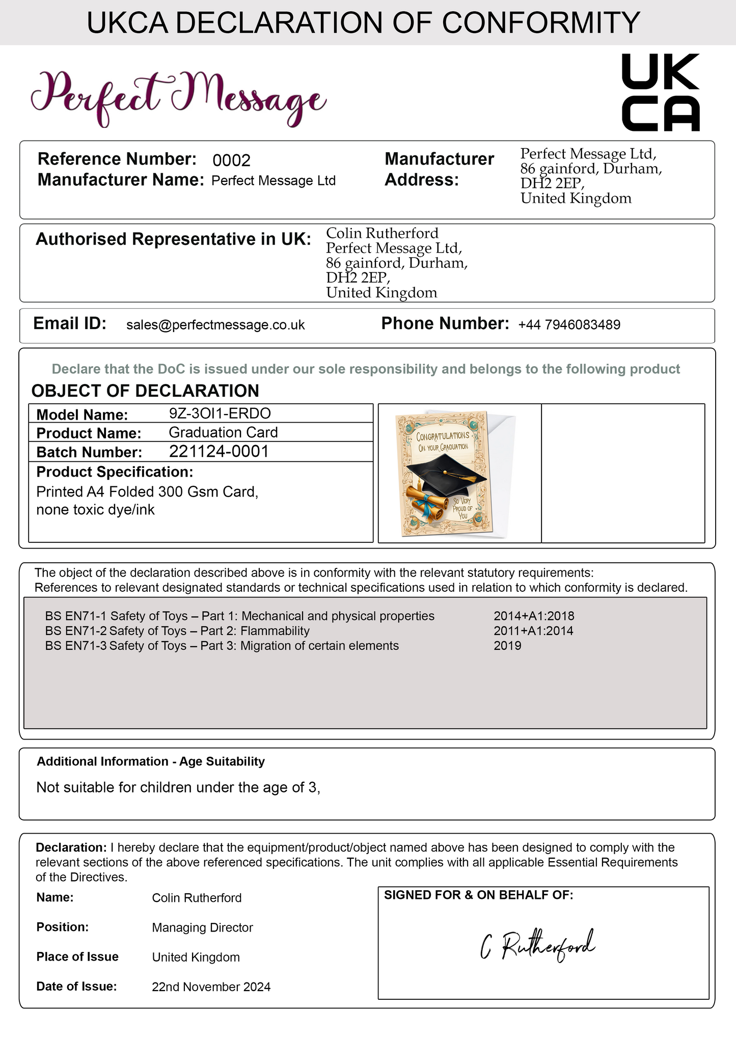 Graduation Card