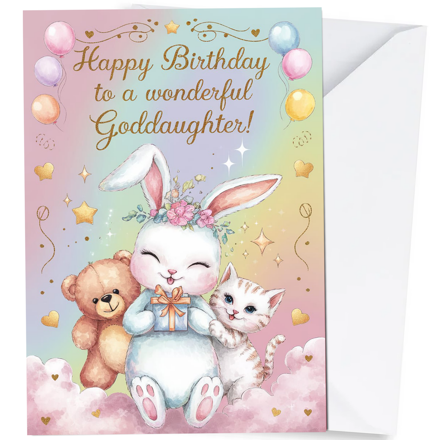 Happy Birthday Goddaughter Card