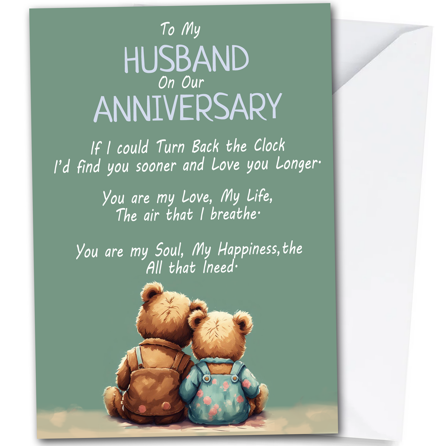 Anniversary Card for Husband, A5