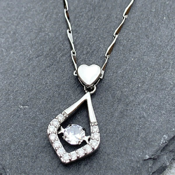 Friendship Boxed Water Drop Necklace