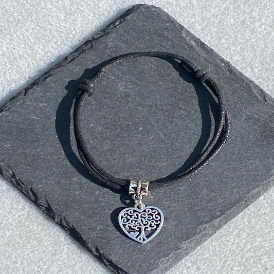 Tree of Life Heart Bracelet
