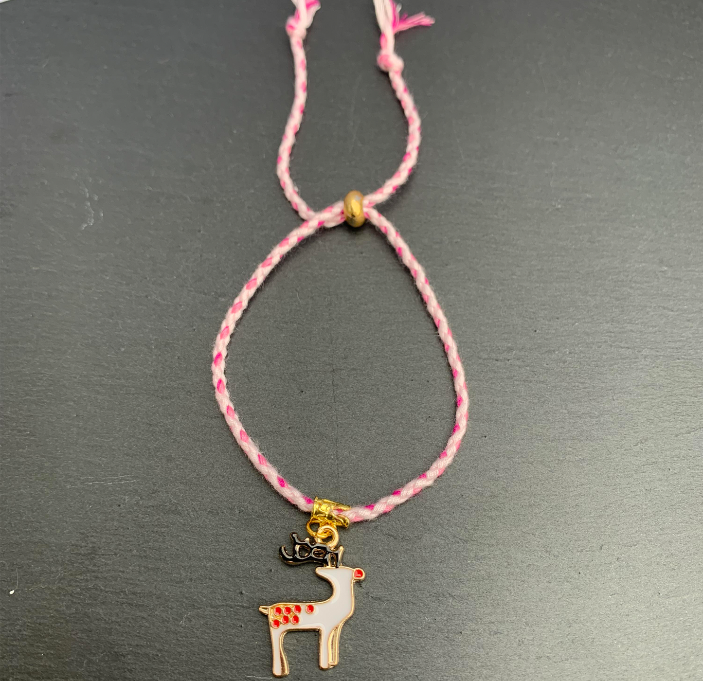 Childrens Christmas Slider Bracelet