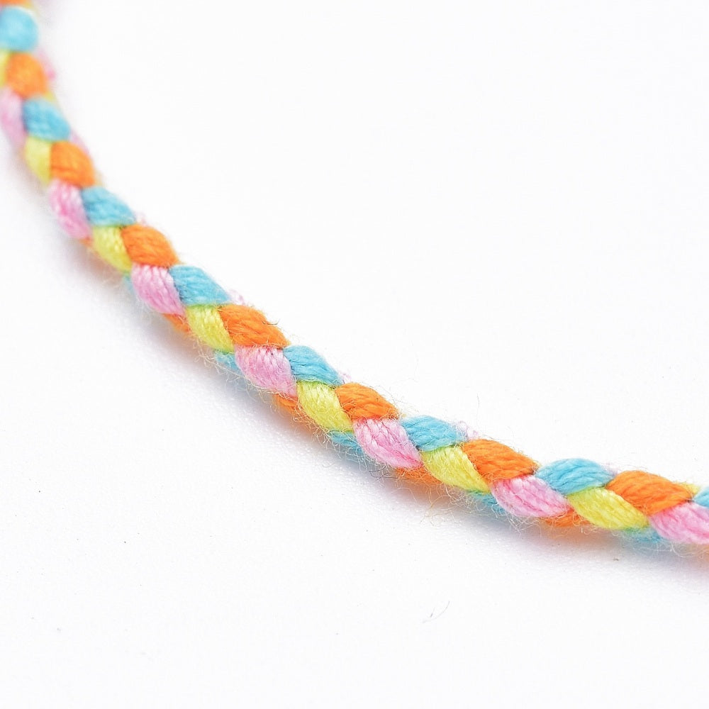 Cotton Cord Bracelet Talisman Shakra Cord Gift for Girlfriend or Wife