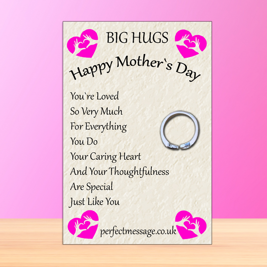 Mother`s Day Big Hug Ring