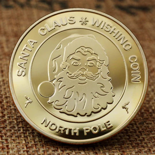 Christmas Eve Santa's Wish Coin