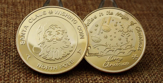 Christmas Eve Santa's Wish Coin