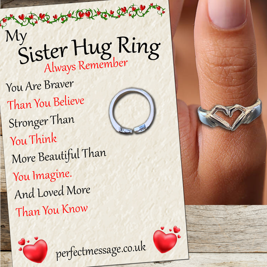 Sister Hug Ring
