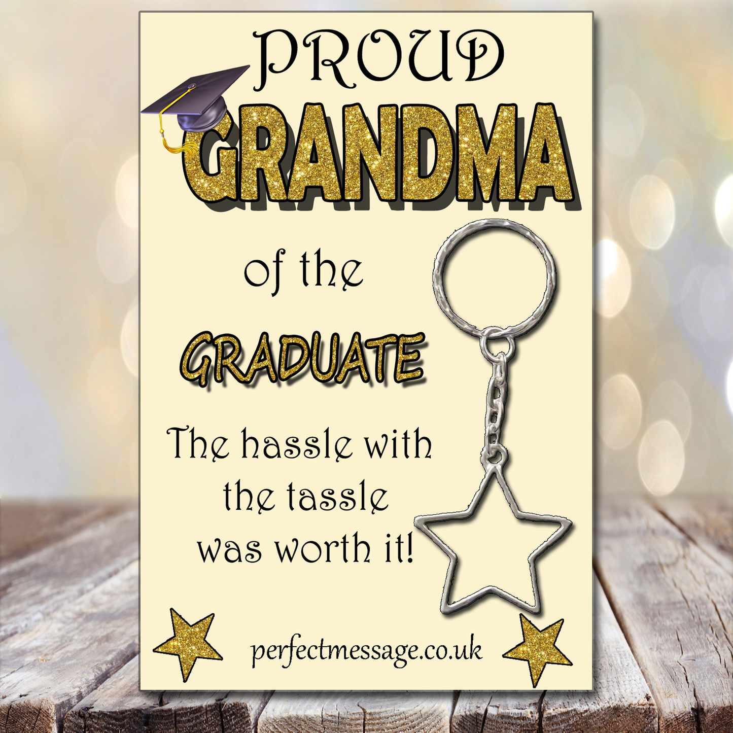 Grandma Proud Graduation Inspirational Gift