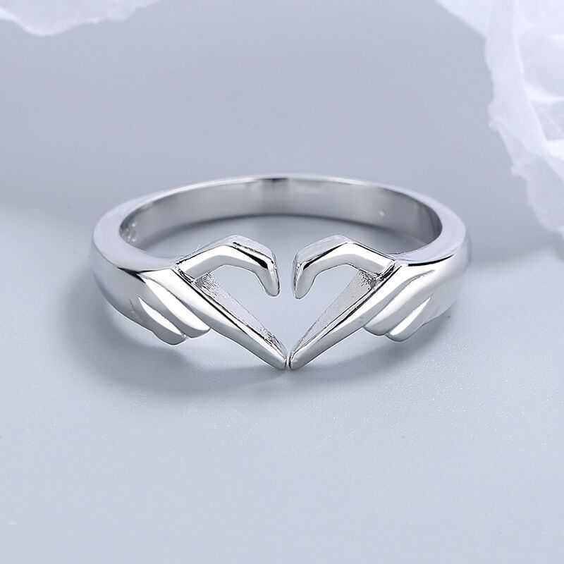 Love Heart Ring Stocking Filler Christmas Friend Gift Girlfriend Wife or Sisters