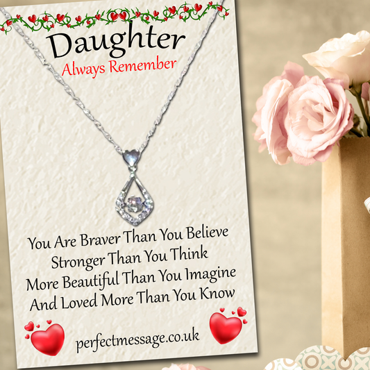 Daughter Always Remember Necklace