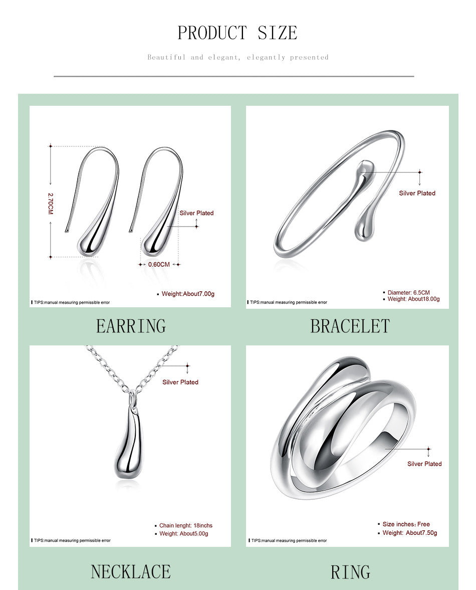 Luxury Water Drop Jewellery Set