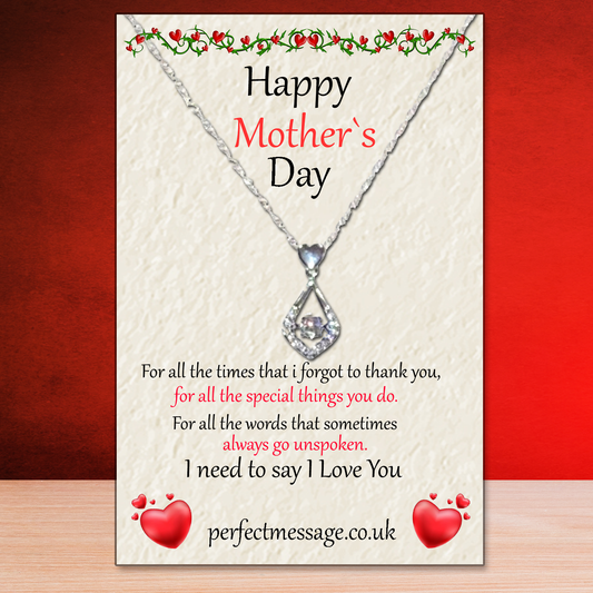 Happy Mother`s Day Necklace