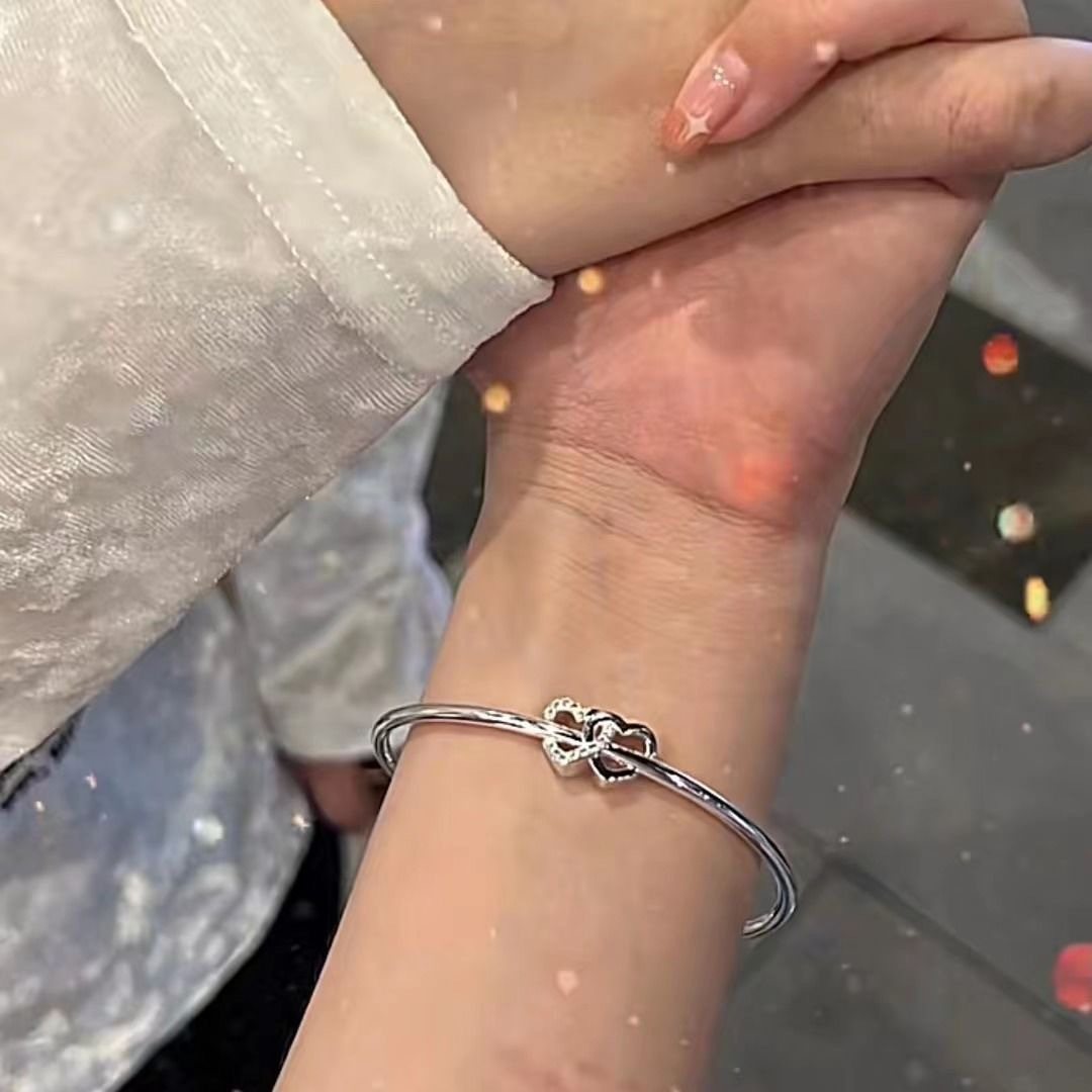 Cute Heart to Heart Bracelet