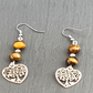 Boho Heart Earring