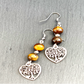 Boho Heart Earring