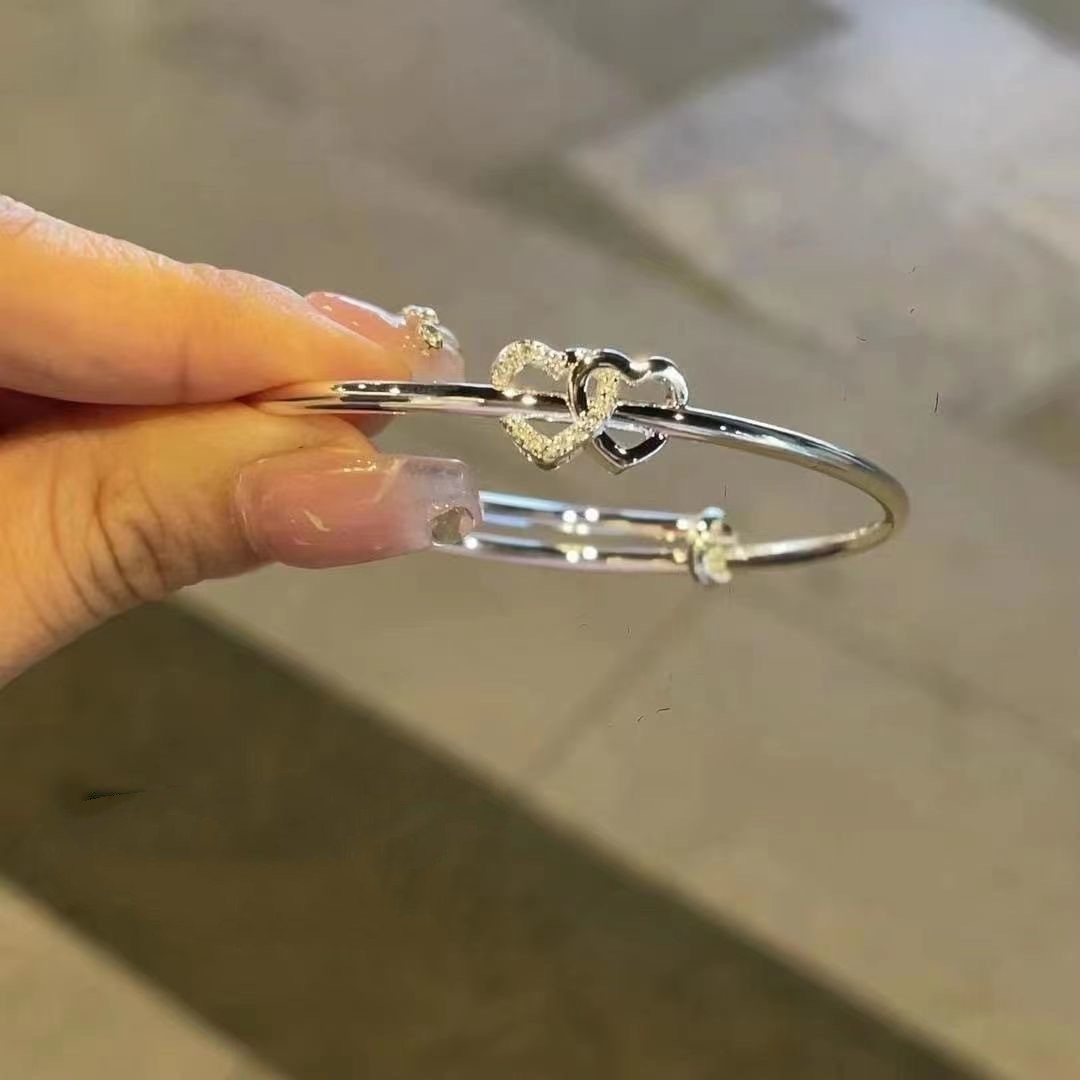 Cute Heart to Heart Bracelet