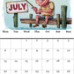 Funny Fishing Calendar 2026 Ideal Gift For Dads, Husbands and Brothers A4 Size