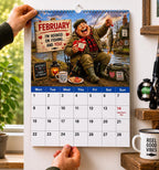 Funny Fishing Calendar 2027 Ideal Gift For Dads, Husbands and Brothers A4 Size