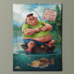Funny Fishing Calendar 2026 Ideal Gift For Dads, Husbands and Brothers A4 Size