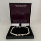 Friendship Boxed Silver Plated Rope Bracelet