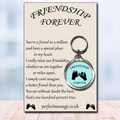Friendship Forever Inspirational Gift For friends Keyring