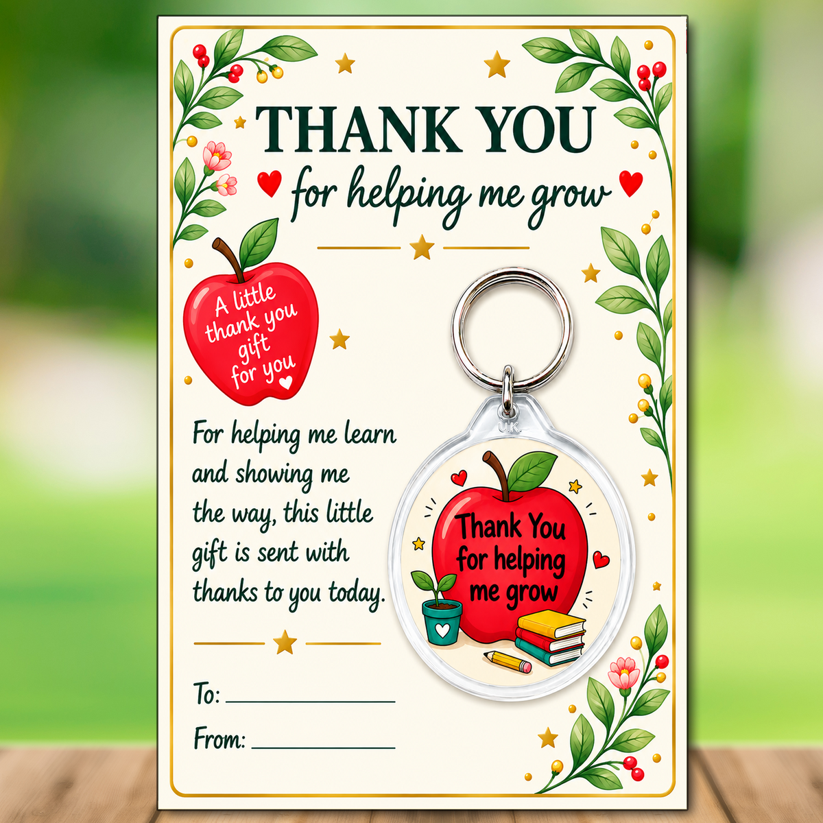 Teacher Thank You Gift