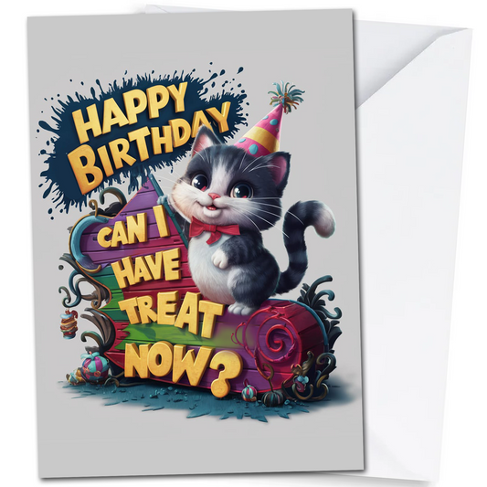 Happy Birthday From the Cat