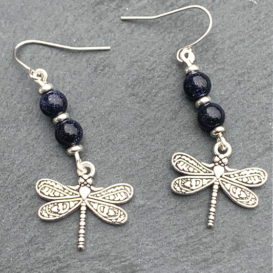 DragonFly Beaded Earrings