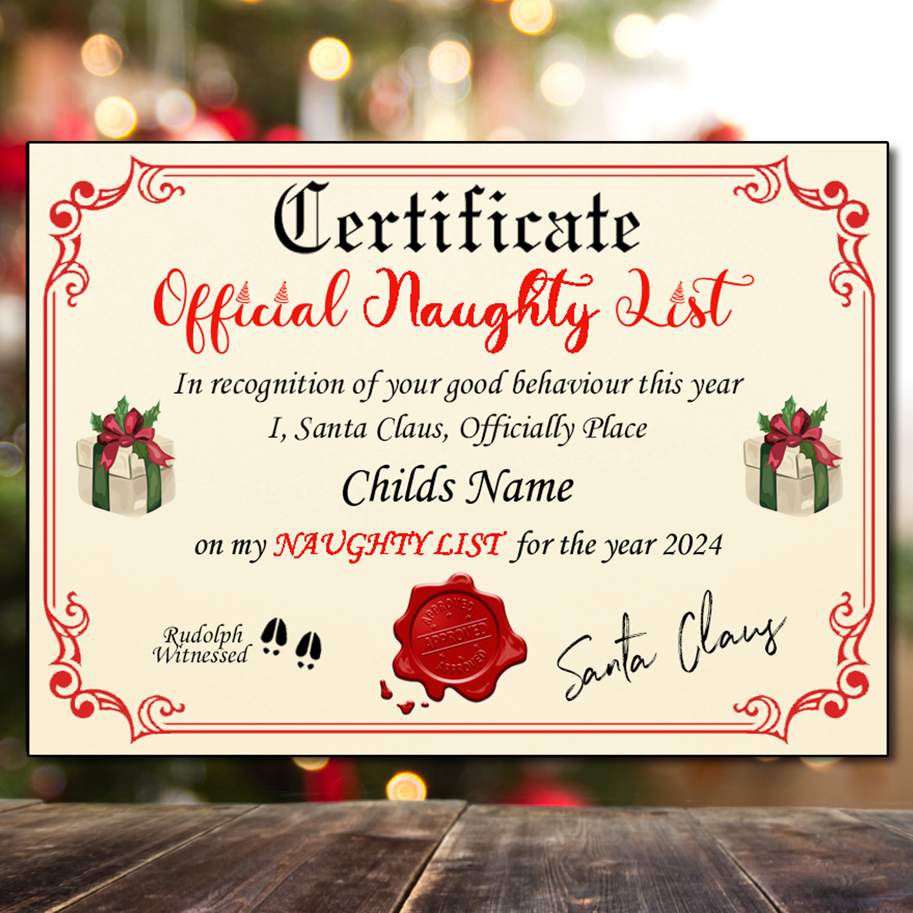 Naughty List