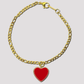 Golden Heart Friendship Bracelet