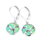 Fire Crystal Earrings