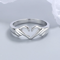 Love Heart Ring Stocking Filler Christmas Friend Gift Girlfriend Wife or Sisters